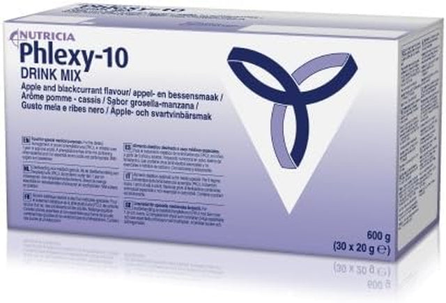 14672601 PKU Oral Supplement Phlexy-10 Apple/Black Currant Flavor 20 Gram Individual Packet Powder