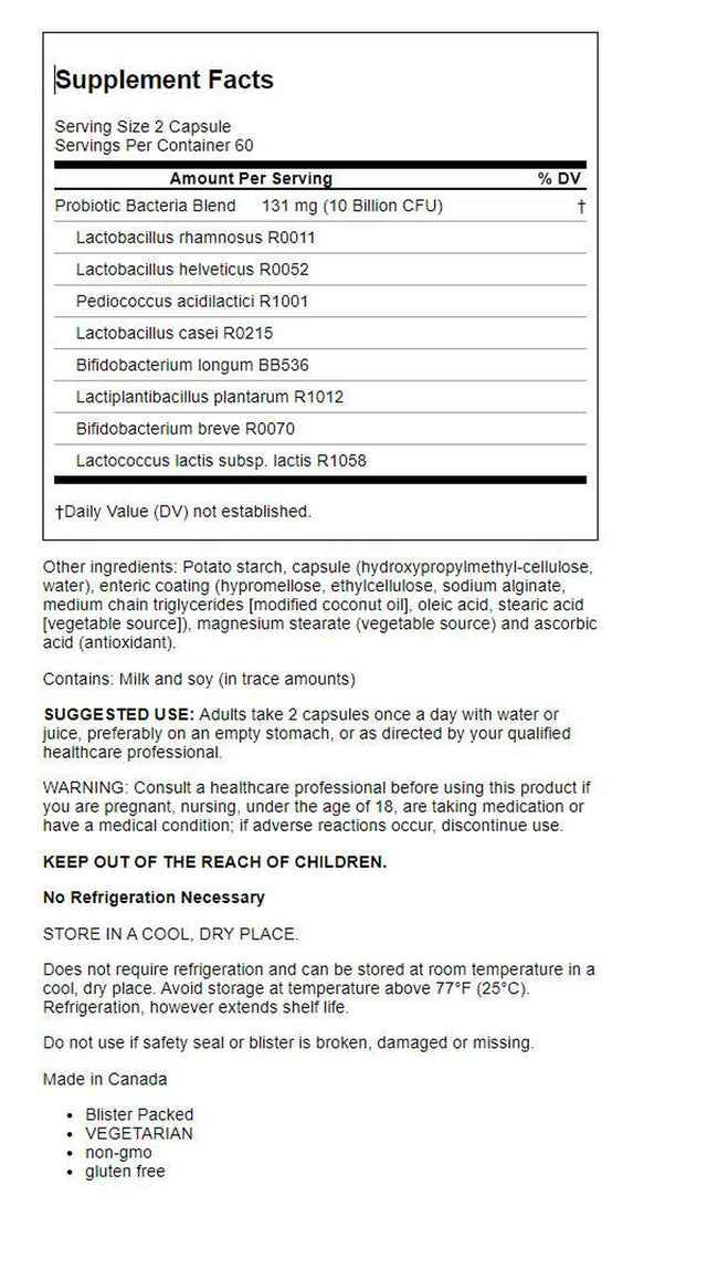 Jarro-Dophilus® EPS - 10 Billion CFU