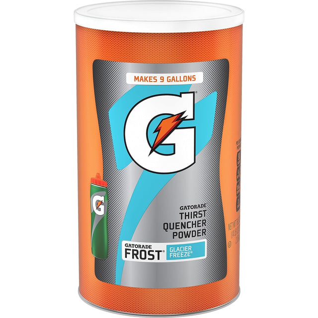 Gatorade Endurance Formula Powder, Watermelon, 32 Ounce Thirst Quencher Powder, Frost Glacier Freeze, 76.5 Ounce