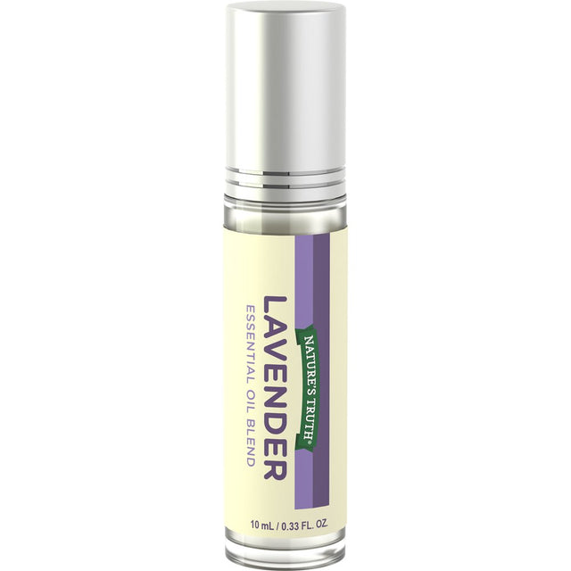 Lavender Essential Oil Roll on | Soothing Blend | 10 Ml | GC/MS Tested | by Nature'S Truth