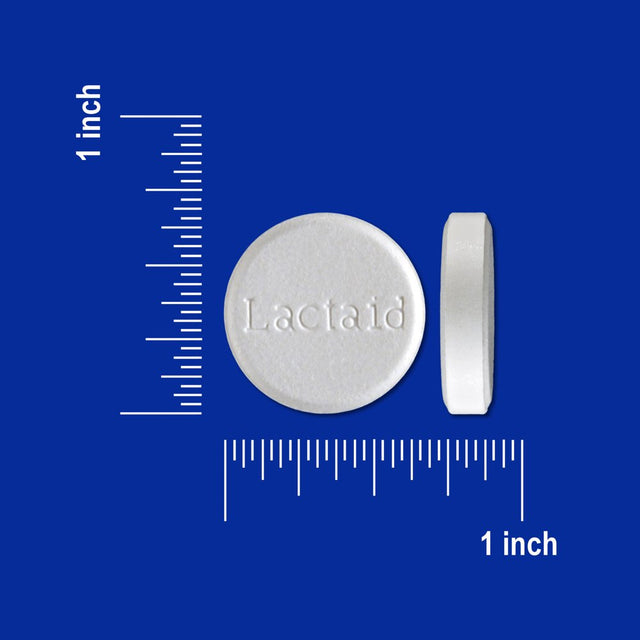 Lactaid Fast Act Lactose Relief Chewables, Vanilla, 60 Packs of 1Ct