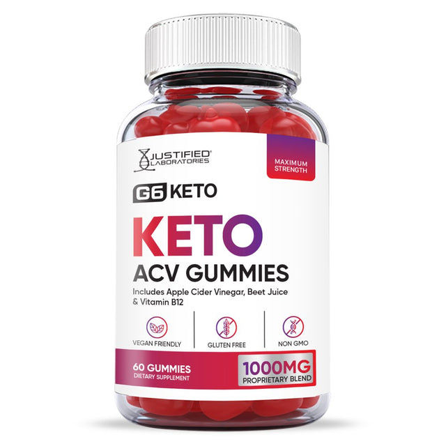 G6 Keto ACV Gummies 1000Mg & Keto ACV Pills 1275MG Bundle