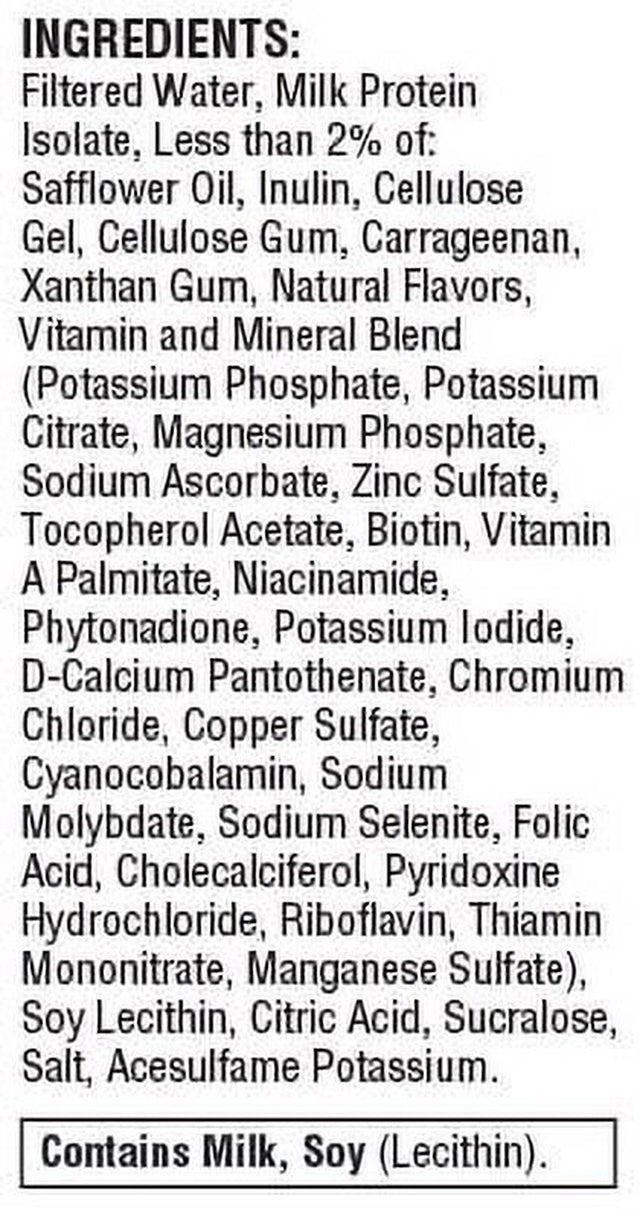 Labrada Lean Body Ready to Drink Protein Shakes, Vanilla, 40G Protein, 17 Fl Oz, 12 Ct