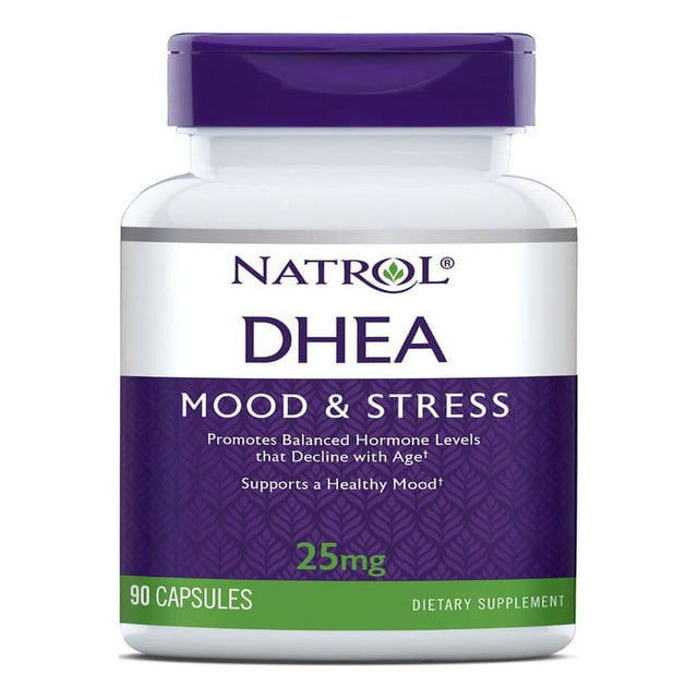 Natrol DHEA, Mood & Stress, 25Mg, 90 Capsules