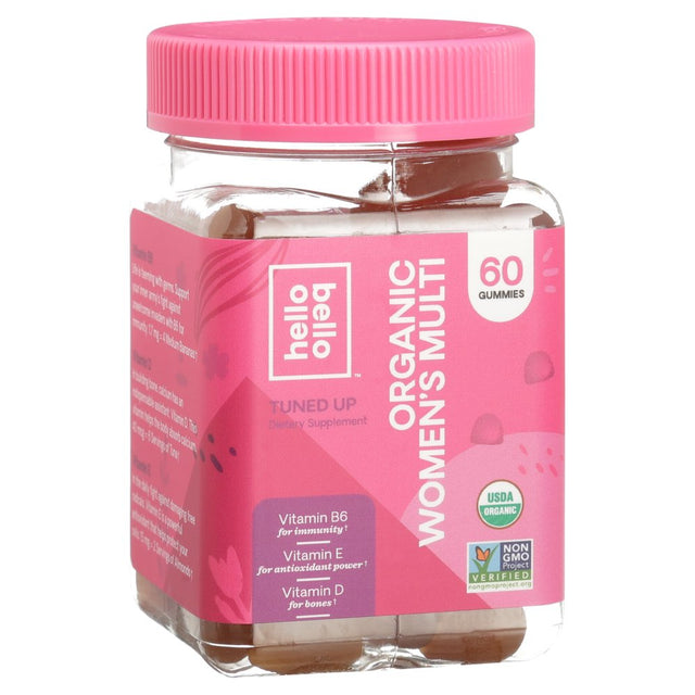 Hello Bello Organic Women'S Multi Vitamin Gummy, 60Ct