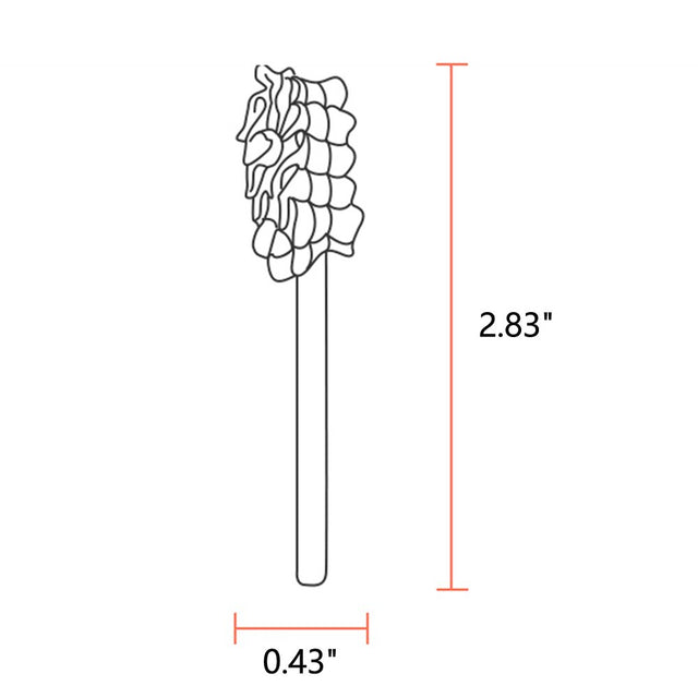 Hariumiu Baby Tongue Cleaner, Newborn Baby Toothbrush, 30PCS Disposable Infant Toothbrush Clean Baby Mouth,Gauze Gum Cleaner Toothbrush Baby Oral Cleaning Stick Dental Care for 0-36 Month Baby