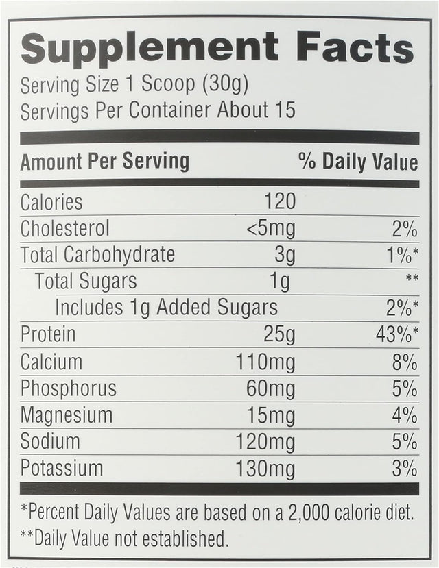 365 by Whole Foods Market, Vanilla Whey Protein Isolate, 15.9 Ounce