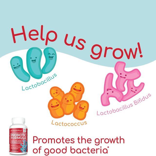 Health plus Prebiotic Formula, 180 Capsules, 60 Servings