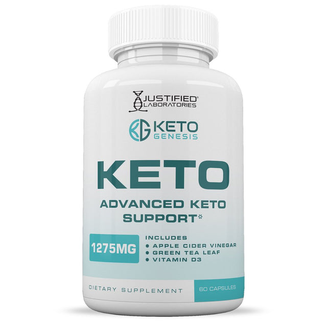 Keto Genesis Keto ACV Gummies 1000Mg & Keto ACV Pills 1275MG Bundle