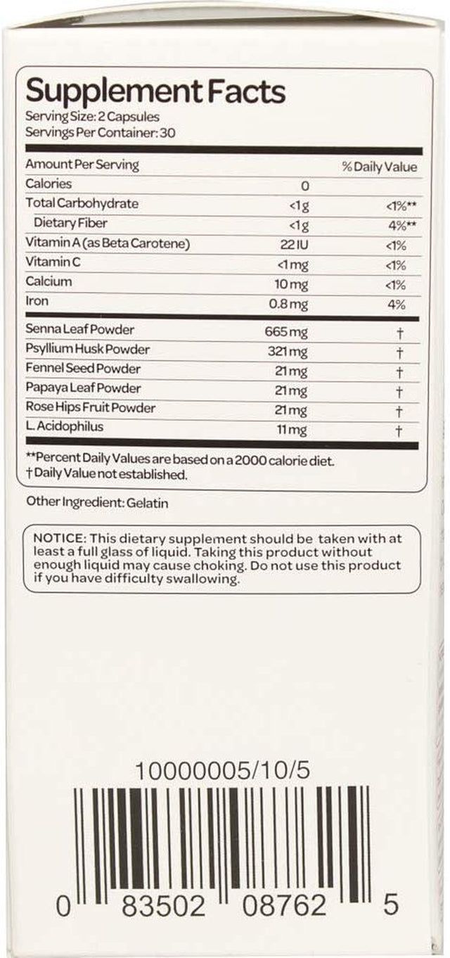 Health plus Super Colon Cleanse Capsules 60 Ea