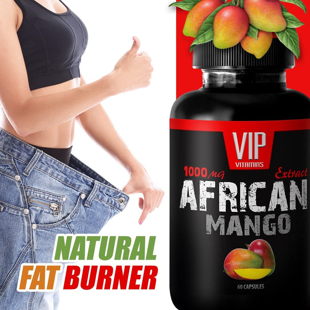 Fat Loss Happens on Monday - AFRICAN MANGO EXTRACT 500MG - African Mango Bulk Supplements - African Mango Seed Extract - African Mango Supplements - African Mango Extract - 1 Bottle (60 Capsules)