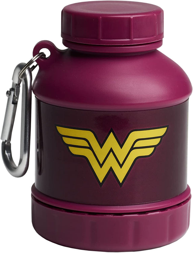 Justice League Protein Powder Storage Container 50G Protein Shaker Bottle Funnel – 110Ml BPA Free Wonder Woman Gifts DC Comics Protein Shakes Bottle Storage for Women