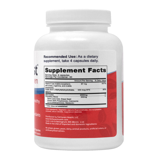 Fertilaid for Women and Ovaboost Combo 1 Month Supply Fertility Supplements