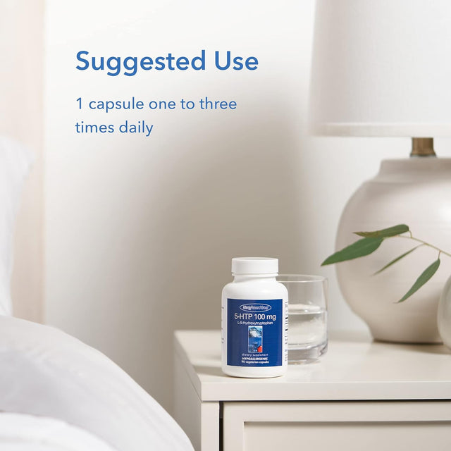 Allergy Research Group - 5-HTP 100Mg - L-5-Hydroxytryptophan - 90 Vegetarian Capsules