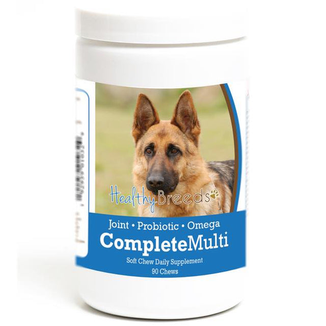 Healthy Breeds 192959010329 German Shepherd All in One Multivitamin Soft Chew - 90 Count