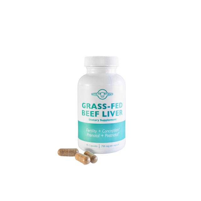 Grass Fed Beef Liver Capsules, Desiccated Liver Supplement for Women