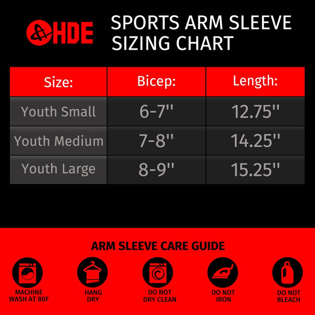 HDE Arm Compression Sleeves for Kids Youth Sports Basketball Shooting Action Green M - 2 Piece