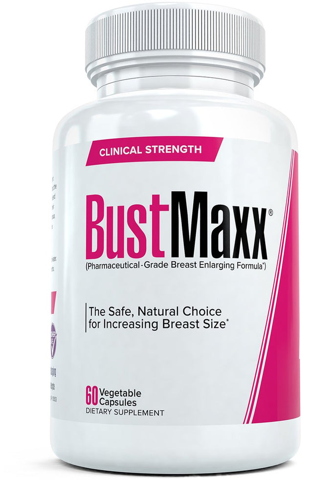 Bustmaxx: Most Trusted, All-Natural Enhancement and Enlargement Supplement, 60 Pills