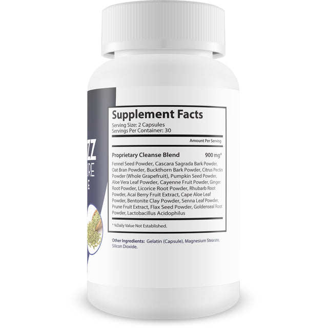 Keto Buzz Rapid Max Pure Cleanse - Cleansing Digestive Support - Kickstart Ketosis by Removing Carbs from the Gut - Balance Metabolism - Appear Slimmer Fast by Reducing Gut Bloat - Detoxify the Body