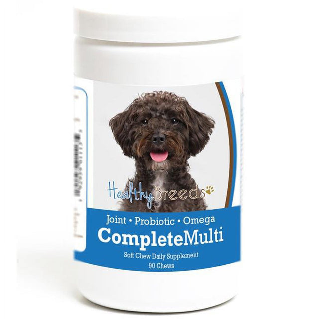 Healthy Breeds 192959011135 Schnoodle All in One Multivitamin Soft Chew - 90 Count