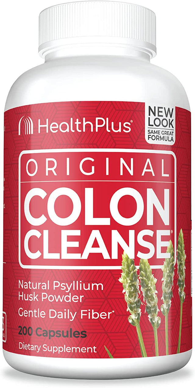 Health plus the Original Colon Cleanse - 200 Capsules