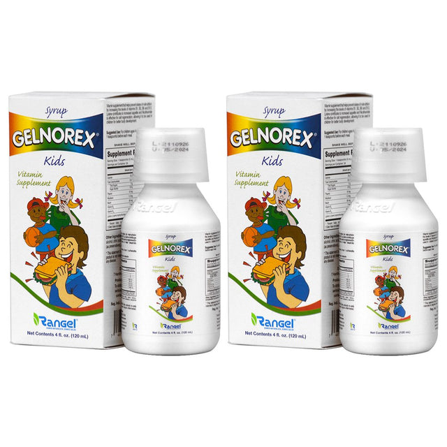 Gelnorex Kids Syrup 4Oz (Pack of 2)