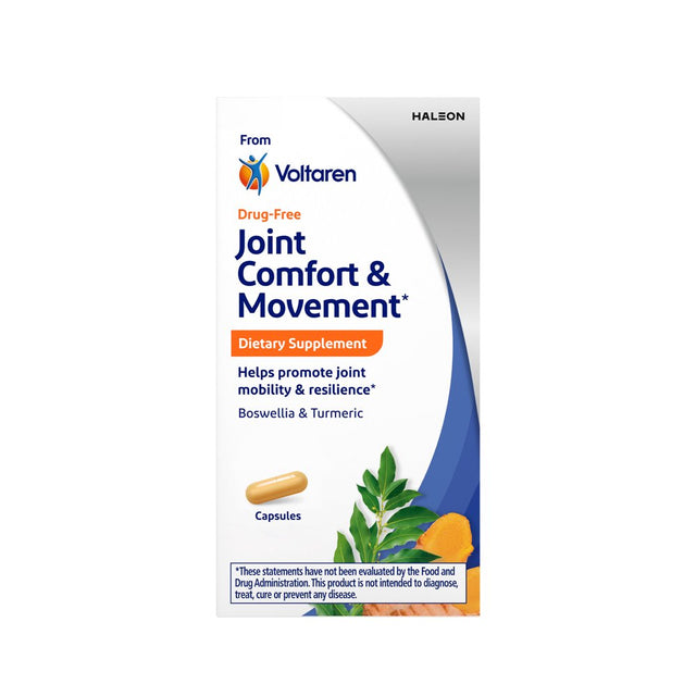 Joint Comfort + Movement from Voltaren Dietary Supplements, 30Ct