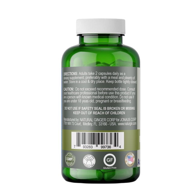 NATURGIN Fucoxanthin 10% Veggie-Belly Fat Burner Booster, Powerful Immune Support Supplement.