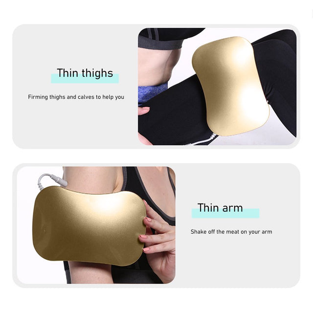 Jacenvly Black Technology Slimming Belt Abdominal Massager Portable Weight Loss Machine with 10 Kinds of Vibration Strength for Women Men on Sale