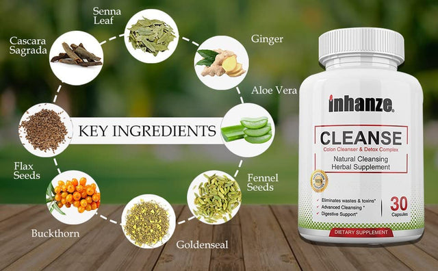 2 Pack Sea Moss & Cleanse, Organic Irish Moss, Burdock, Bladderwrack, Cleanser Detoxifier, Essential Minerals.