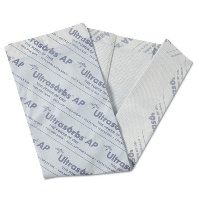Medline ULTRSORB3136 31 In. X 36 In. Ultrasorbs AP Underpads - White (10/Pack)
