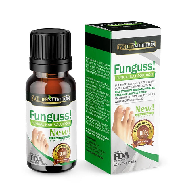 Golden Nutrition Nail Fungus Treatment, Nail Repair Solution