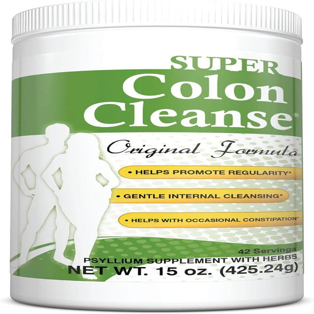 Health plus Super Colon Cleanse Original Formula, 15 Oz Powder, 42 Servings