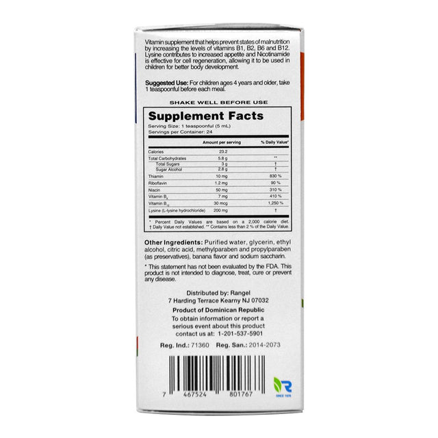 Gelnorex Kids Syrup 4Oz (Pack of 2)