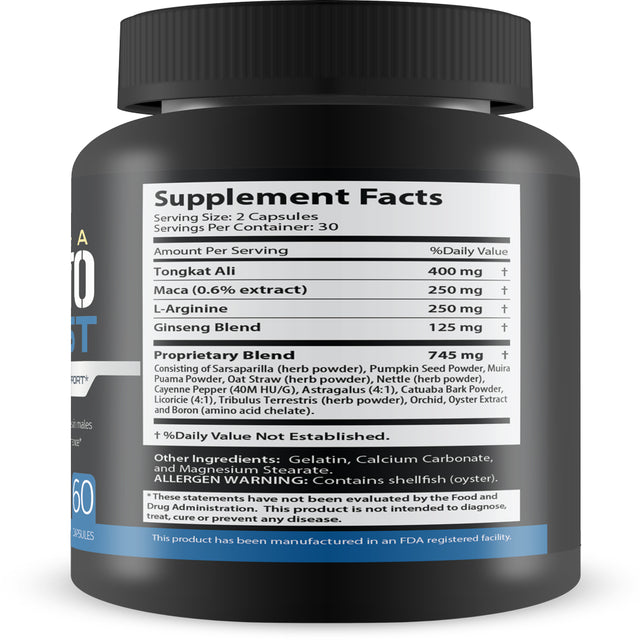 Alpha Testo Boost - Ultra Andro Dna Testosterone Support - Natural Testosterone Booster for Men - Feel Alpha Power and Youth with This Powerful Male Formula