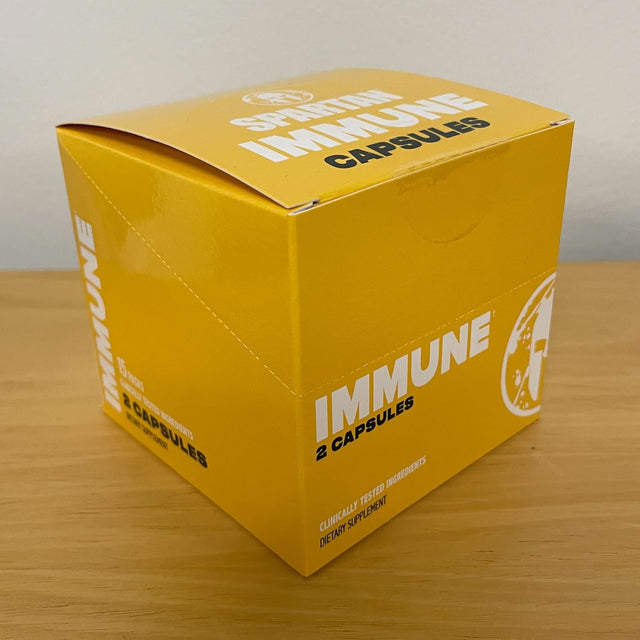 Spartan Race Immune, Body Armor for the True Warrior, Scientifically Validated, Supports Healthy Immune System and Immune Response, 15 Count