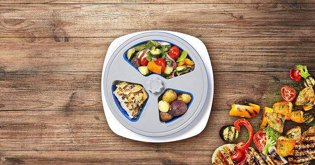 All in One Plate | Diet Weight Loss Aid | Food Management & Servings Control (All in One)