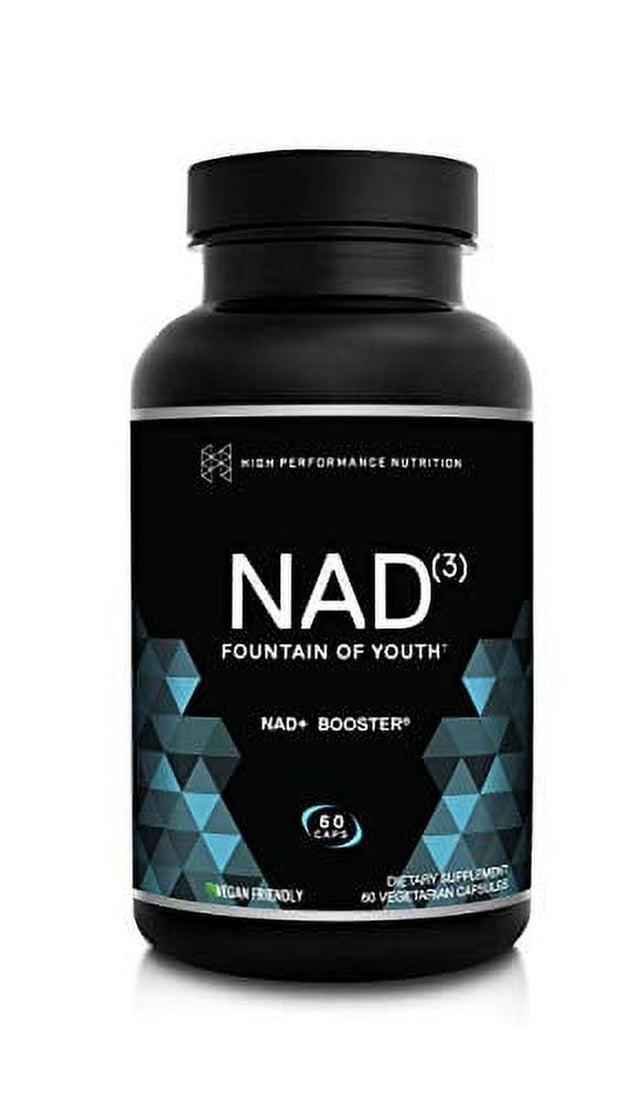 HPN NAD+ Booster (NAD3), anti Aging Cell Booster, NRF2 Activator, Nicotinamide Riboside Alternative, True NAD Supplement Cell Regenerator Provides Natural Energy, Longevity, and Cellular Hea