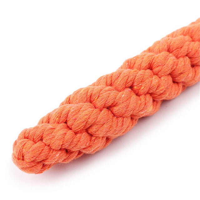 Black and Friday Deals Blueek 1 Piece of Carrot Dog Toy 22 Cm Long Woven Cotton Rope Puppy Chew Toy
