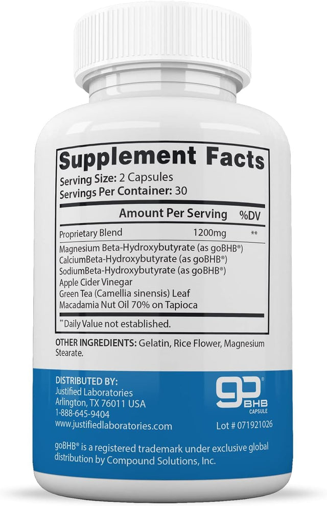 (5 Pack) Lean Time Keto 1200MG Pills Includes Apple Cider Vinegar Gobhb Strong Exogenous Ketones Advanced Ketogenic Supplement Ketosis Support for Men Women 300 Capsules