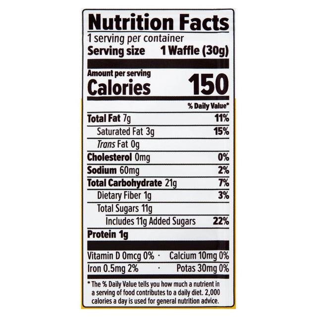Honey Stinger Organic Vanilla Waffle, 1.06Oz.