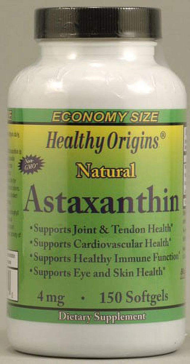 Healthy Origins Astaxanthin 4 Mg - 150 Softgels