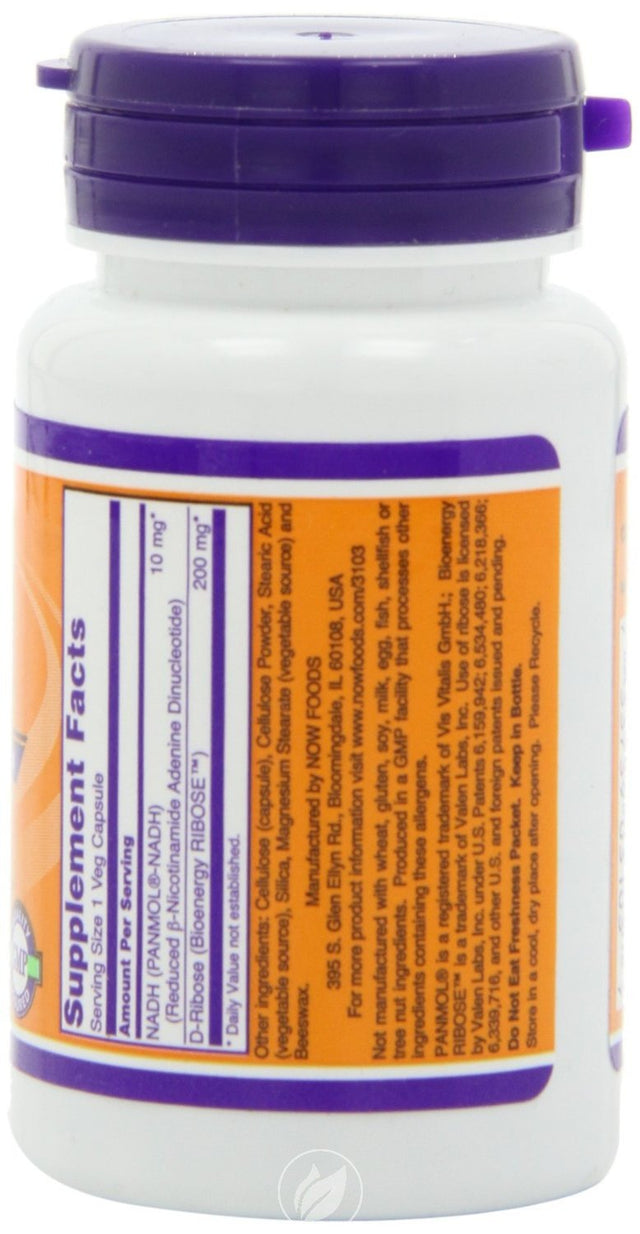 Now Foods NADH 10 Mg - 60 Vcaps