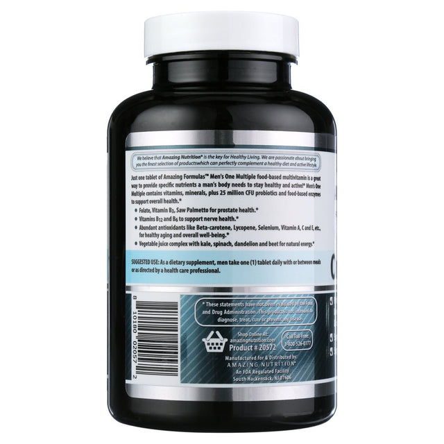 Amazing Formulas Men'S One Multiple 150 Tablets