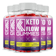 Keto Flow Gummies, Apple Cider Vinegar, Vitamin B12, Powerful Formula Weight Loss Supplement, 150 Gummies Total (5 Pack)