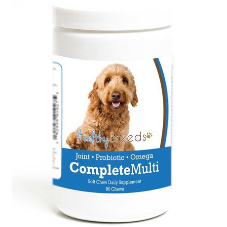 Healthy Breeds 192959010275 Goldendoodle All in One Multivitamin Soft Chew - 90 Count