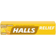 HALLS Relief Honey Lemon Cough Drops, 9 Drops