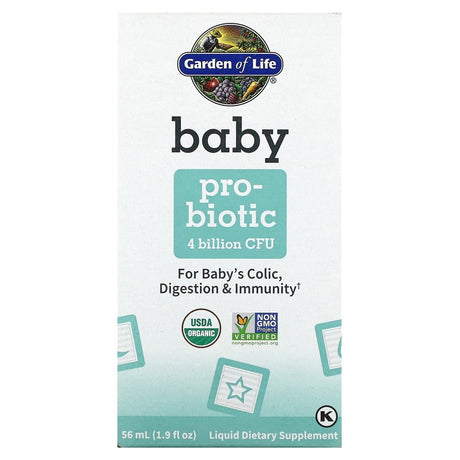 Garden of Life Baby, Probiotic, 4 Billion CFU, 1.9 Fl Oz ( 56 Ml)