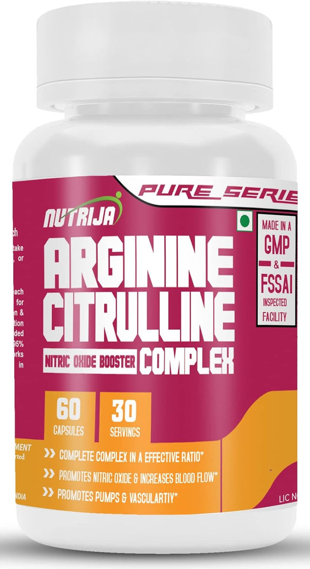 L-ARGININE and L-CITRULLINE COMPLEX™ (60 Capsules)