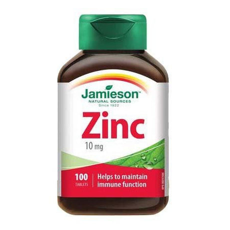 Jamieson Zinc 10 Mg, 100 Tablets